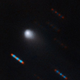 El cometa.
Imagen: Gemini Observatory/NSF/AURA